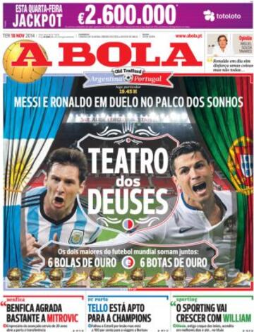 Portadas de la prensa deportiva