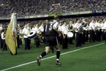 El debut liguero de Zidane como jugador del Real Madrid fue en Mestalla