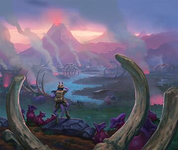 Ilustración - Hearthstone: Viaje a Un&#039;Goro (AND)