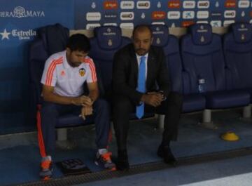 Nuno en el banquillo.