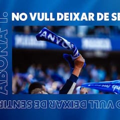 Los abonados del Espanyol pagarán la mitad en Segunda