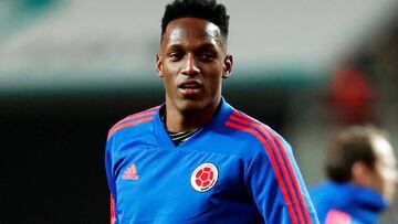 Yerry Mina, defensa de la Selecci&oacute;n Colombia y de Everton