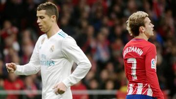 Real Madrid-Atlético de Madrid: Horario, TV y dónde ver online