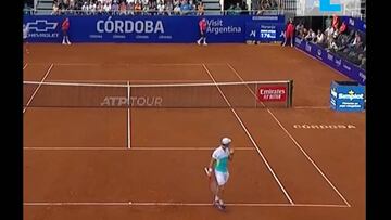 El punto de Garin que la ATP escogió entre los más curiosos del año: ¡increíble!