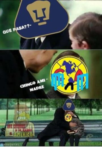 Los memes que dejó el empate entre Águilas y Universitarios