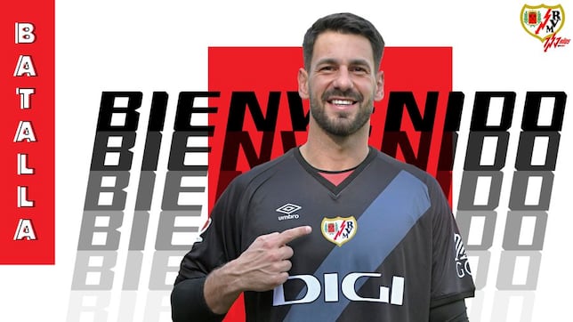 El Rayo hace oficial la llegada de Augusto Batalla