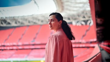 27/03/25 ATHLETIC BILBAO ESTADIO SAN MAMES
ENTREVISTA KHALIDA POPAL EXCAPITANA SELECCION AFGANISTAN REFUGIADA EN DINAMARCA