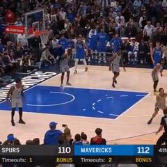 Tiene el MVP entre ceja y ceja: el mejor partido de siempre de Doncic lo culminó así a 26"