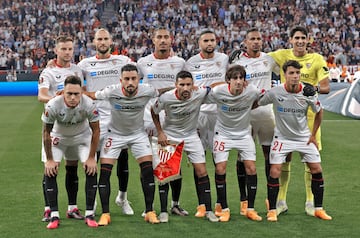 Once inicial del Sevilla.