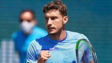 El tenista espa&ntilde;ol Pablo Carre&ntilde;o, durante un torneo.