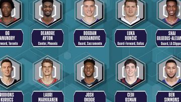 1x1 del Rising Stars: Doncic y Simmons contra Estados Unidos