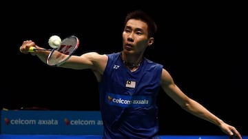 Malaysia&#039;s Lee Chong Wei at the Malawati stadium in Shah Alam.