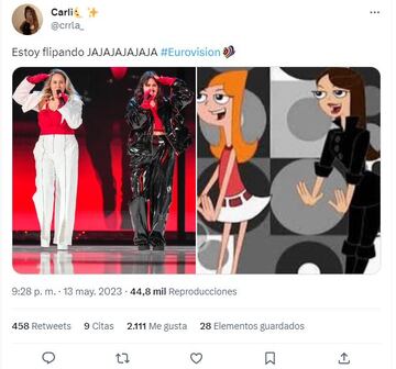 Los mejores memes de Eurovisión 2023