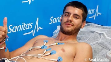 Morata and Lucas do medical tests and travel for preseason