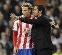 Quique dio las gracias a Forlán por jugar tocado