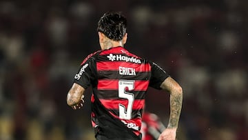 Con Dua Lipa en las tribunas: Erick Pulgar y Flamengo dejan pasar una gran oportunidad