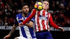 Atlético venció por la mínima al Alavés de Maripán