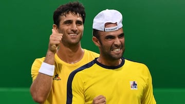 Juan Sebastián Cabal y Robert Farah, pareja colombiana del tenis masculino en Rio 2016