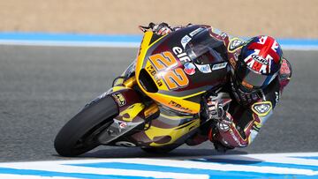 Sam Lowes en Jerez.