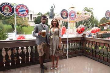 Kingsley Coman y Kaefer Wiesenschaenke.