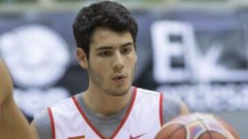 Abrines, ayer en Burgos.