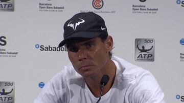 Nadal, 'mosqueado': "Me habría gustado otro resultado"