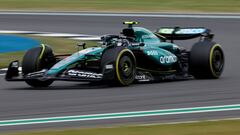 Fernando Alonso (Aston Martin AMR24). Silverstone, Gran Bretaña. F1 2024.