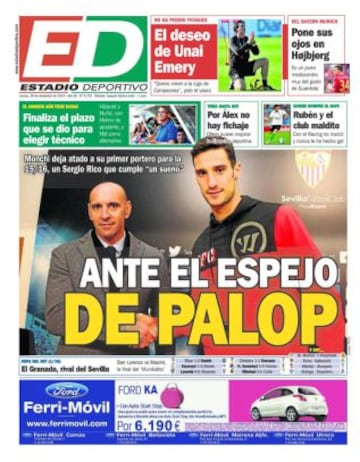 Portadas de la prensa deportiva
