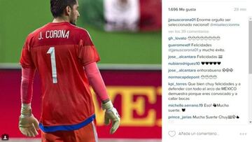 Jesus Corona orgulloso de ser llamado a la Selección