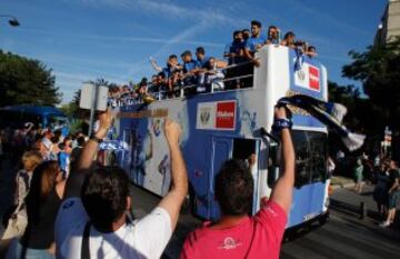 La fiesta del Leganés de Primera continúa