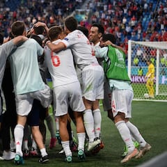 Tormenta goleadora en la Euro