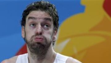 ¿Problema? Pau Gasol no jugaba tanto desde 2004, con 24 años