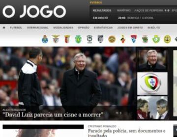 Portadas de la prensa extranjera