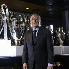 Florentino Pérez, presidente del Real Madrid hasta 2025