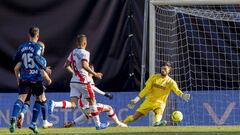 Sergi Guardiola marca el 1-0.