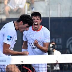 Tapia y Coello, revancha implacable ante los Superpibes