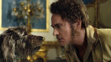 Escena entre Robert Downey Jr. (Dr. John Dolittle) y Tom Holland -voz- (Jip) para &quot;Dolittle.&quot;  v&iacute;a Universal Pictures para AP.