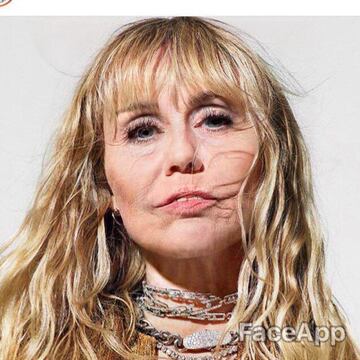 ¿Cómo se ven las celebridades de viejitos con Face App?