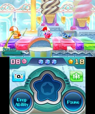 Captura de pantalla - Kirby: Planet Robobot (3DS)