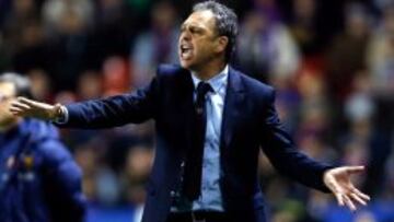 El entrenador del Levante, Joaquin Caparr&oacute;s.