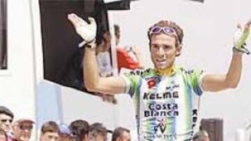 <b>EN RACHA. </b>Este año 2004 Alejandro Valverde, del Kelme-Comunidad Valenciana, es el corredor español que más veces ha sobrepasado victorioso la línea de meta.