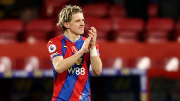 Conor Gallagher con el Crystal Palace.