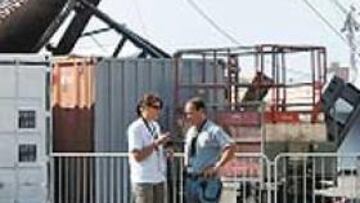 <b>DESTROZADO. </b>El barco de Nueva Zelanda fue el más afectado.