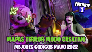 Los mejores mapas de terror en Fortnite (códigos mayo 2022)