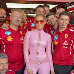 Jennifer López, tendencia en Arabia Saudí por su sorprendente look en la Fórmula 1: “Una Barbie latina”