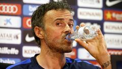 Luis Enrique confía en el profesionalismo del Málaga