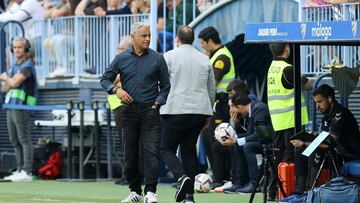 Sergio Pellicer, durante el Málaga - Ibiza.