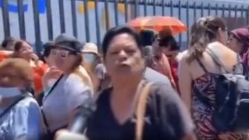 “De las nueve que estoy huev…”: la furia de una mujer con un supermercado de Arica