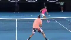 El mejor punto en el gran duelo entre Kyrgios y Nadal