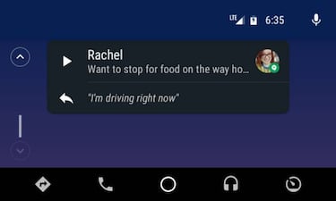 Android Auto te dejará leer tus mensajes en la pantalla del coche